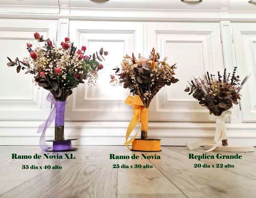 Guía Tamaños de los Ramos de Flores