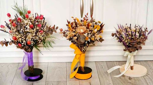 Guía Tamaños de los Ramos de Flores