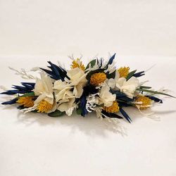 Tocado Azul Ocre Merçe