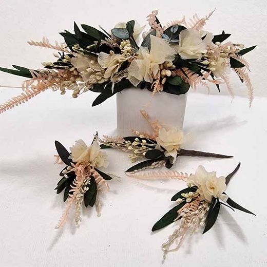 Tocado con Cascada Núria