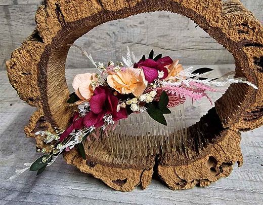 Tocado con Peineta Claudia