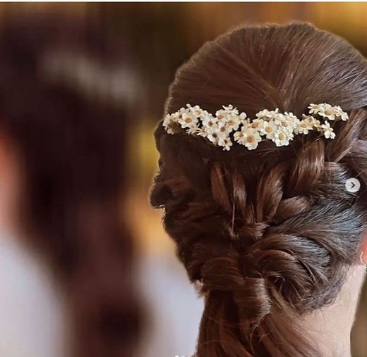 Tocado de Margaritas Preservadas