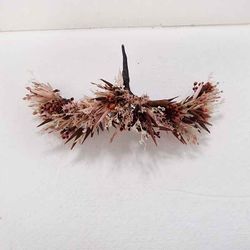 Tocado de Mariposa Gaia Marrón y Rosa