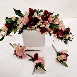 Tocado Grande con Cascada Cibeles