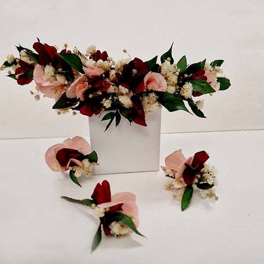 Tocado Grande con Cascada Cibeles