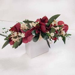 Tocado Grande Flores Aura