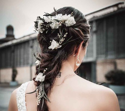 Tocado Grande y Tres Pins Dámaris