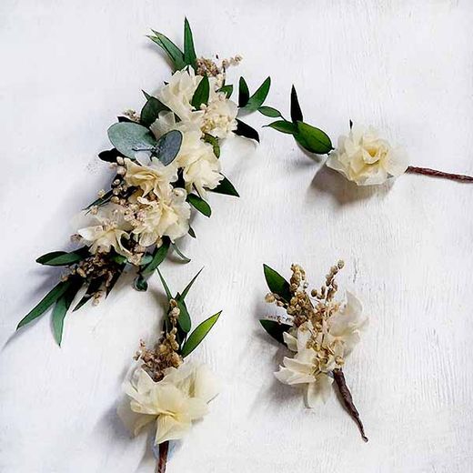 Tocado Grande y Tres Pins Dámaris