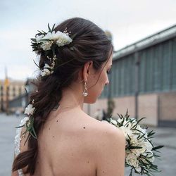 Tocado Grande y Tres Pins Dámaris