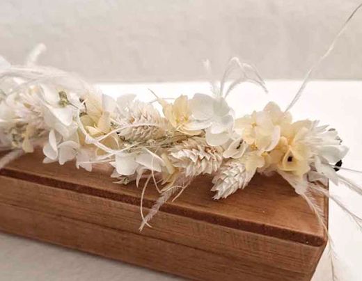 Tocado Media Corona Atenea