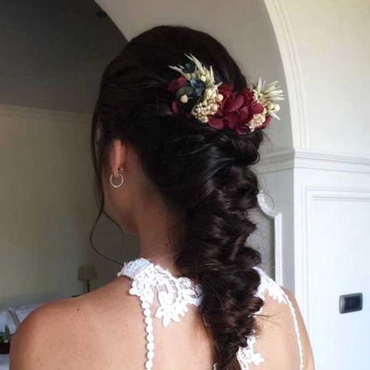 Tocado Mediano Aura 15cm