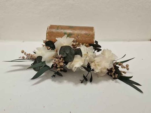 Tocado Novia Mediano Dámaris