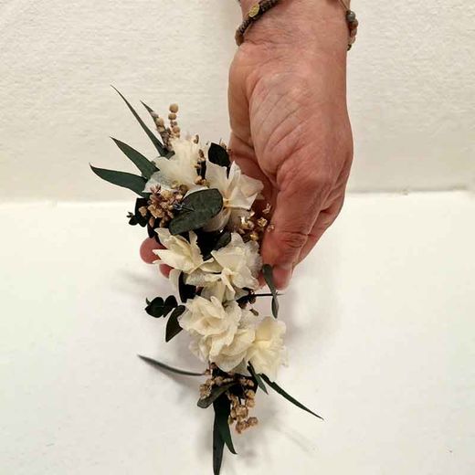 Tocado Novia Mediano Dámaris