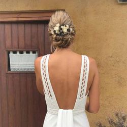 Tocado Novia Mediano Dámaris