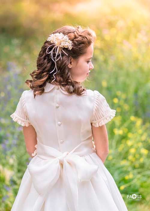 Tocado para Niña Color Rosado