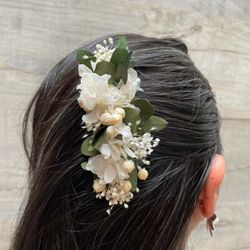 Tocado Peineta Ceremonia con Hortensia