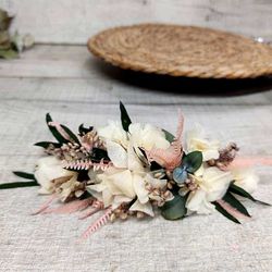 Tocado Rosa Nude Nuria