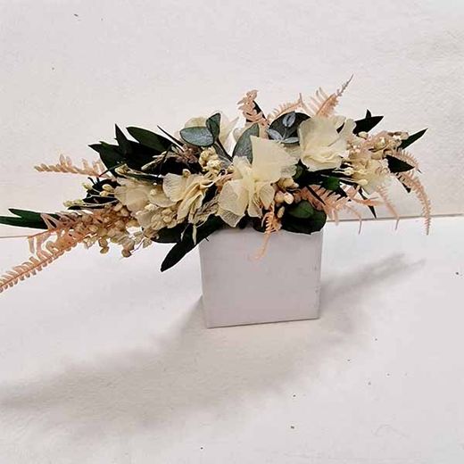 Tocado Rosa Nude Nuria