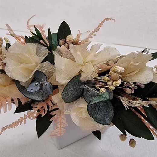 Tocado Rosa Nude Nuria