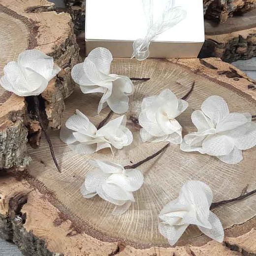 Toques de Hortensia en el Pelo